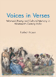 Image for Voices in verses  : women&#39;s poetry and cultural memory in nineteenth century India