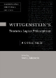Image for Wittgenstein&#39;s Tractatus logico-philosophicus  : a critical guide