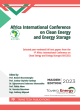 Image for Africa International Conference on Clean Energy and Energy Storage