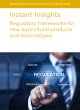 Image for Regulatory frameworks for new agricultural products and technologies