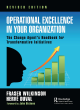 Image for Operational excellence in your organization  : the change agent&#39;s handbook for transformative initiatives