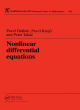 Image for Nonlinear differential equations