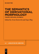Image for The Semantics of Derivational Morphology