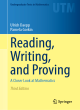 Image for Reading, Writing, and Proving
