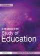 Image for An Introduction to the Study of Education