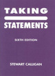 Image for Taking Statements