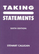 Image for Taking statements