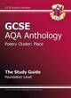 Image for GCSE AQA Anthology Poetry Study Guide (Place) Foundation (A*-G Course)