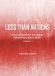 Image for Less than nations  : Central-Eastern European minorities after WWI