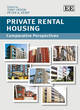 Image for Private rental housing  : comparative perspectives