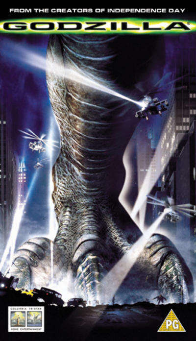godzilla film series movies 1998