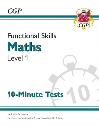 Functional skills maths. Maths. 10-minute tests. Level 1