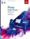 Piano exam pieces 3,5 and 8