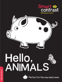 Jacket Image For: SmartContrast Montessori Cards: Hello, Animals