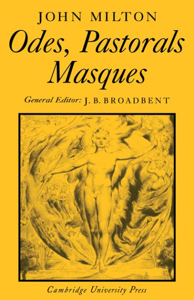 Odes, pastorals, masques edited by David Aers