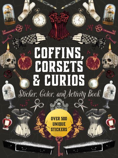 Image for Coffins, Corsets & Curios Sticker, Color & Activity Book
