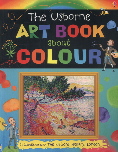 Usborne art book about colour