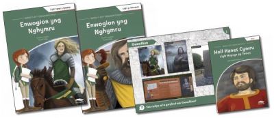 Pecyn teithio'n ôl i'r Oesoedd Canol Enwogion yng Nghymru