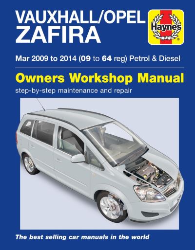 Vauxhall Zafira (2009 to 2014)