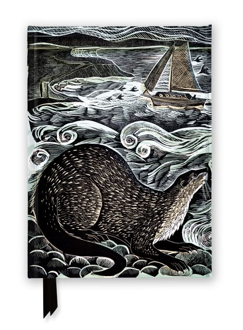 Image for Angela Harding: Shetland Otter & Windsong (Foiled Journal)