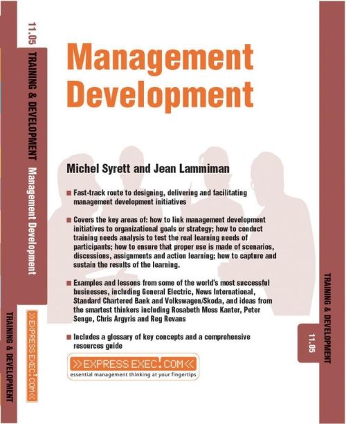Michael Syrett Management Development by Michel Syrett, Jean Lammiman, ExpressExec ...