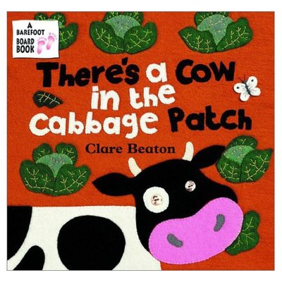 There's a cow in the cabbage patch