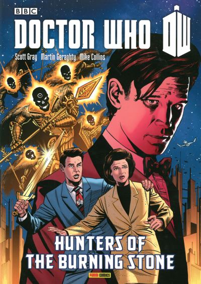 Doctor Who : hunters of the burning stone : collected comic strips from the pages of Doctor Who magazine