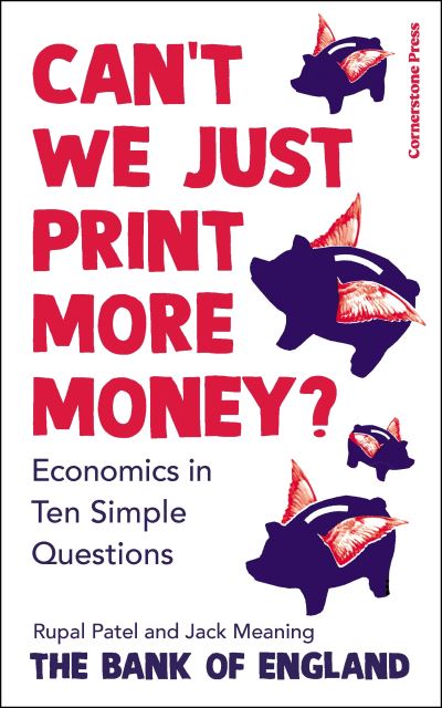 Jacket image for Can't we just print more money?
