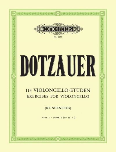 113 Exercises For Violoncello, Book 2