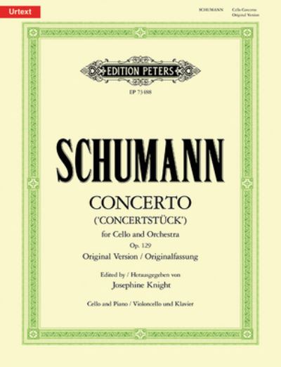 Concerto For Cello and Orchestra (Concertstück) - Original V