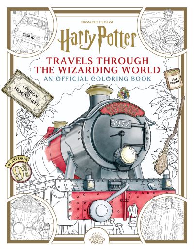 Harry potter colouring book discount