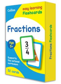 Fractions Flashcards (Collins Easy Learning KS1)