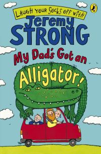 My dad's got an alligator!