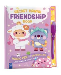 My Secret Kawaii Friendship Book: Purple