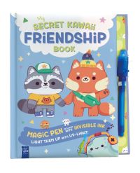 My Secret Kawaii Friendship Book: Blue
