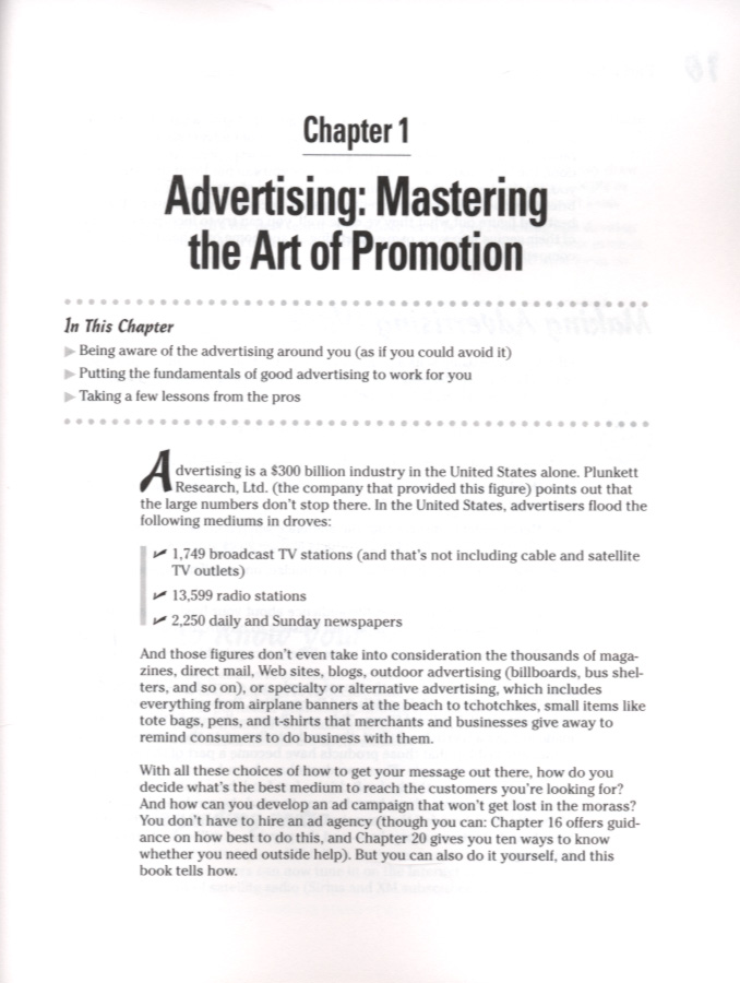 Advertising for dummies by Dahl, Gary (9780470045831) BrownsBfS