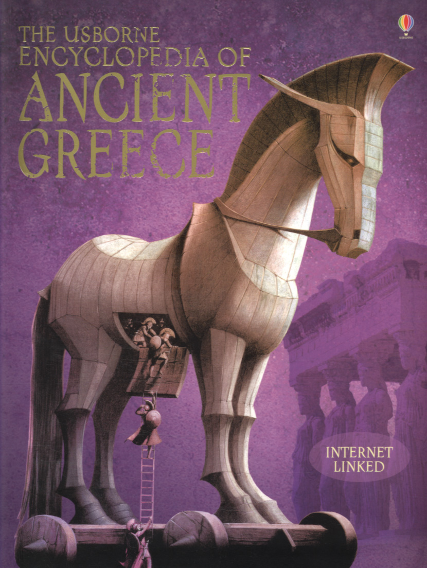 The Usborne Encyclopedia Of Ancient Greece By Chisholm Jane 