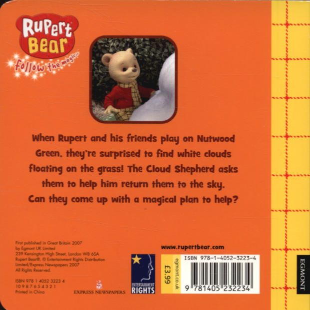 Rupert and the Cloud Shepherd (9781405232234) | Browns Books