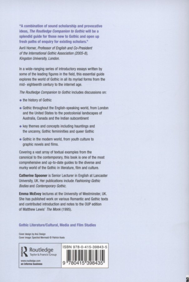 The Routledge companion to Gothic