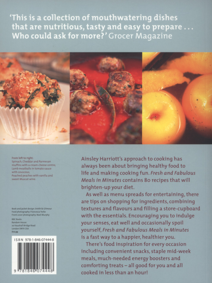 Ainsley Harriott's fresh and fabulous meals in minutes 80 delicious