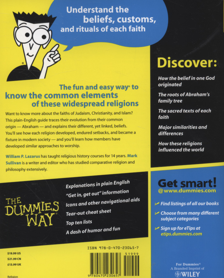 Comparative religion for dummies by Lazarus, William P. (9780470230657