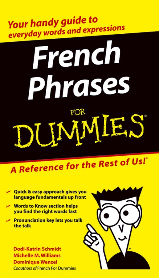 French phrases for dummies by Schmidt, DodiKatrin (9780764572029