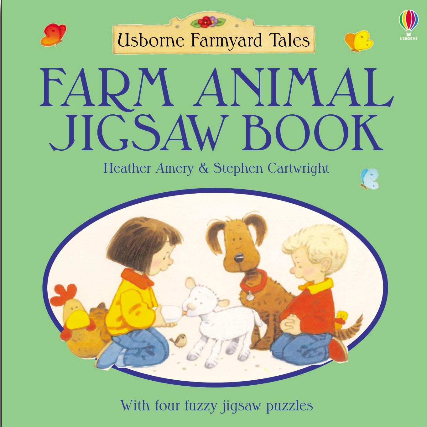 Farm animals jigsaw book by Amery, Heather (9780746048504) BrownsBfS