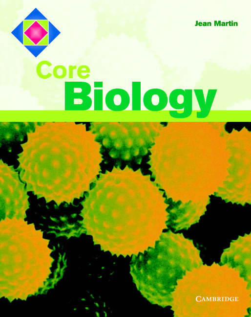 Core biology by Martin, Jean (9780521666398) BrownsBfS