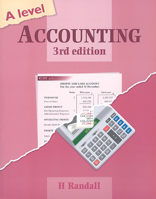 Advanced level accounting by Randall, Harold (9781858051628) BrownsBfS