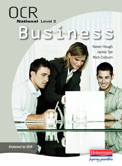 OCR National Level 3 in Business Student Book by Colburn, Nicholas ...