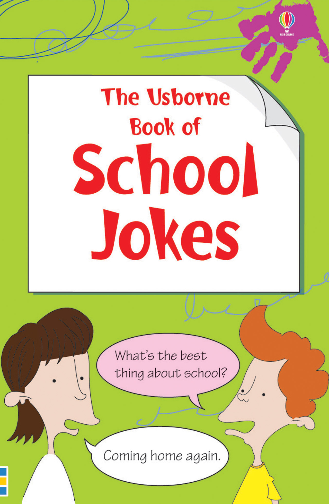 Reading jokes. School jokes. Joke book.