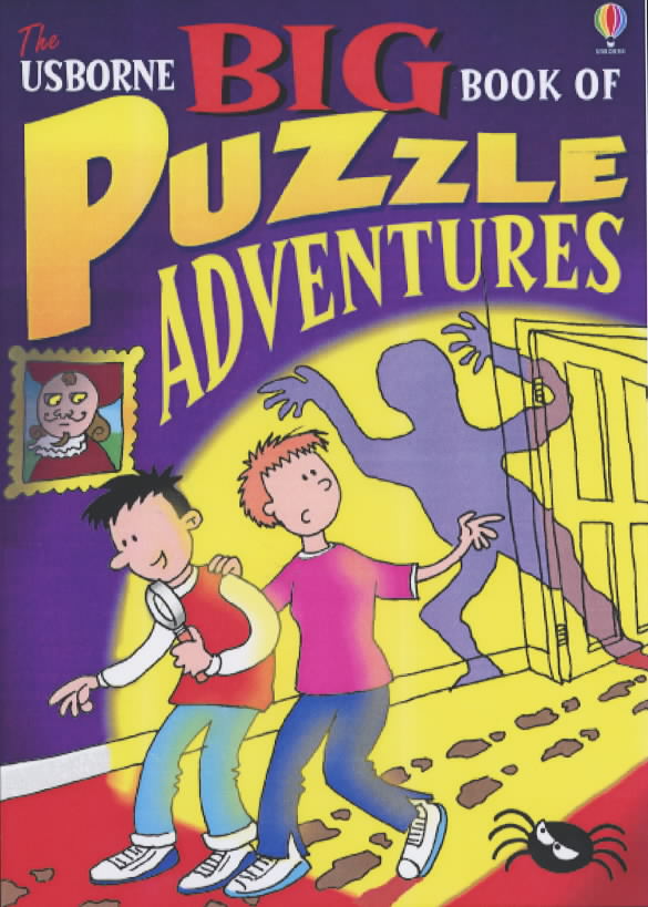 The Usborne big book of puzzle adventures by Dolby, Karen