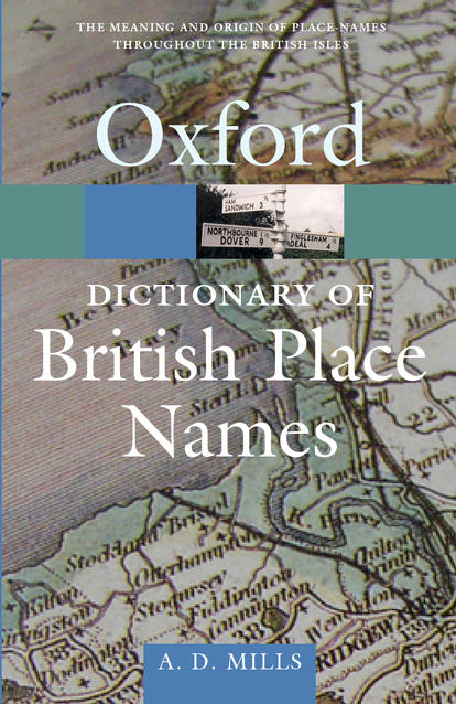 A Dictionary Of British Place names By Mills A D 9780198527589 BrownsBfS