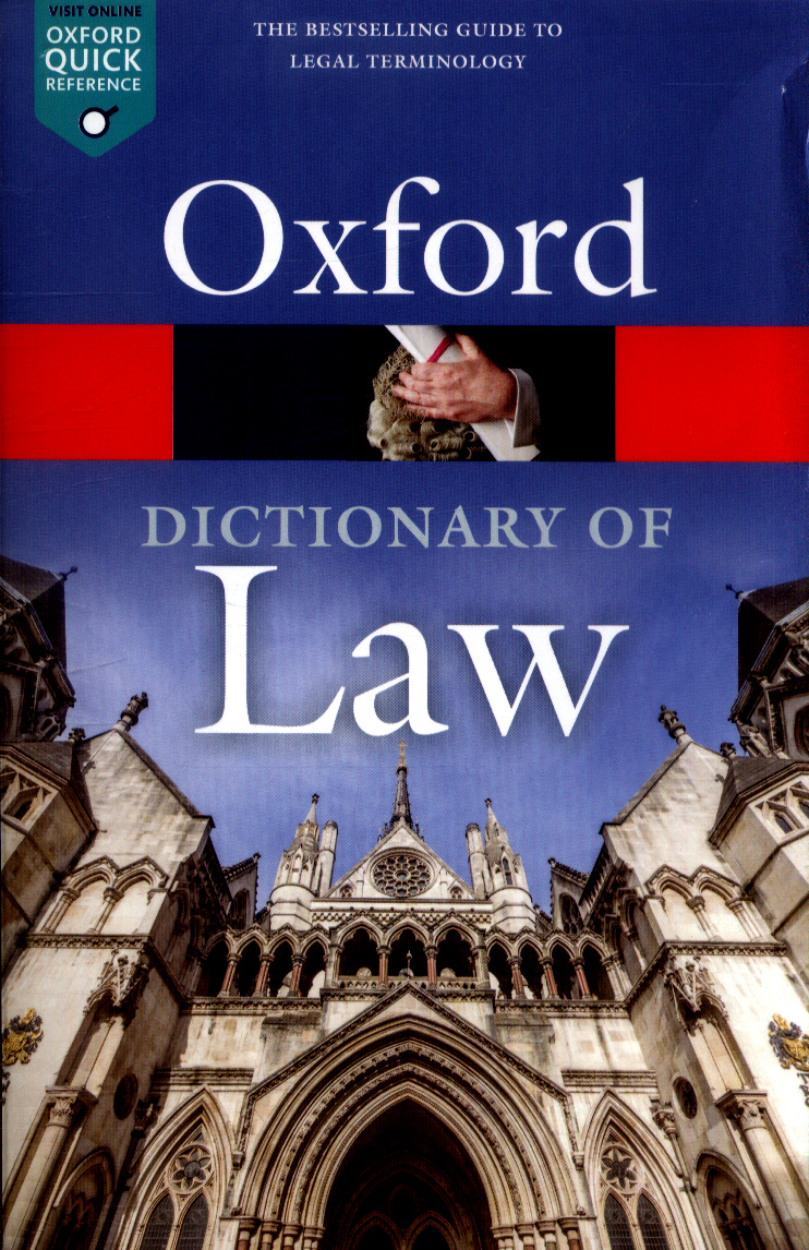 A dictionary of law by Law, Jonathan (Market House Books
